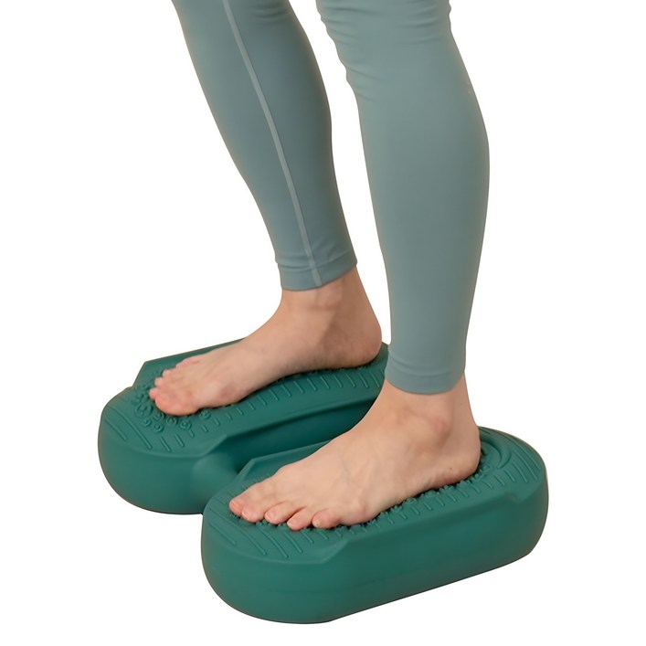 다이어트학교 소음 지압 리압스텝퍼  에어 펌프  공기제거 핀, 포레스트그린