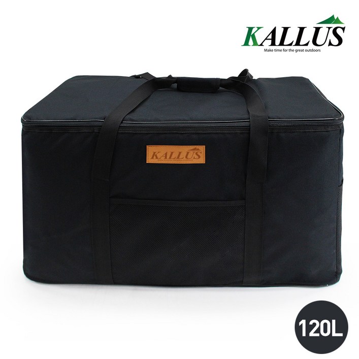 칼루스 멀티 캠핑 가방 초대형 120L, 어깨끈 증정, 1개, 블랙