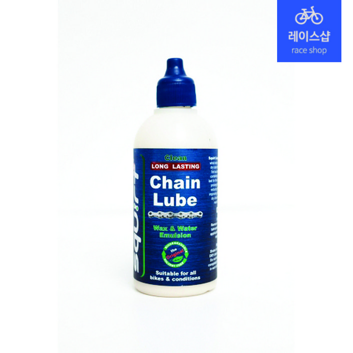 스쿼트 체인루브 자전거 체인오일 120ml