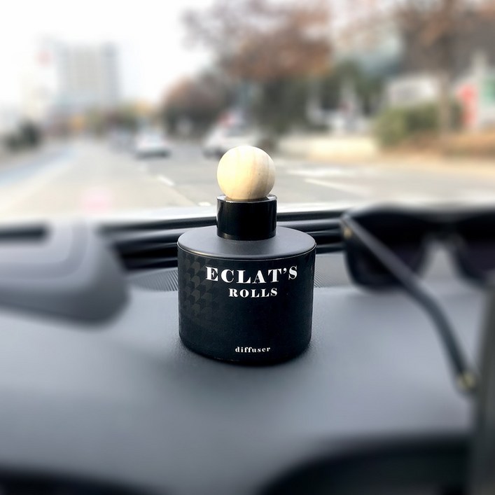 에클라스 패턴 디퓨저 프리미엄 블랙 차량용 향수 100ml 차량용디퓨저, 아쿠아 파나레아 우드볼, 100ml, 1개