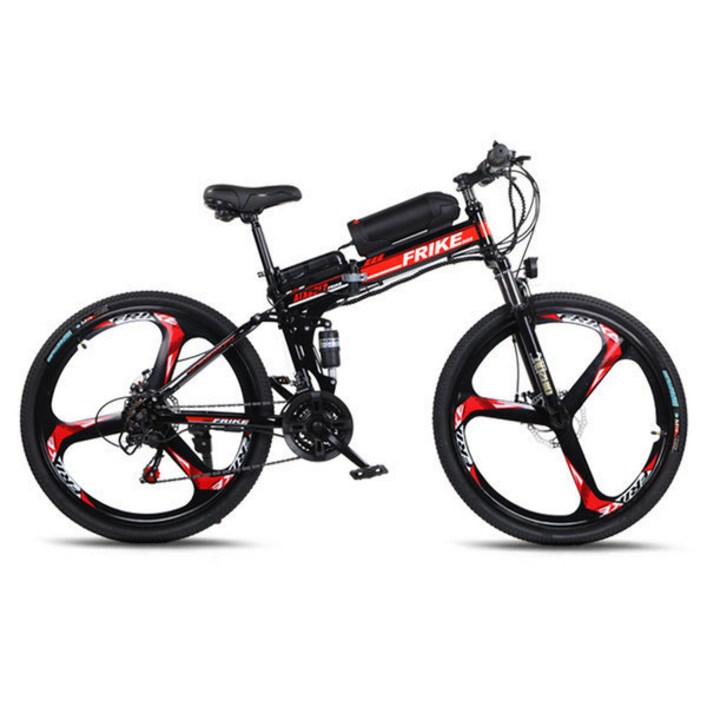 FRIKE 변속 전기자전거 36V10AH PAS스로틀 겸용 MTB자전거 일체형 88E2 PAS스로틀 겸용, 블루 FRIKE 변속 전기자전거 36V10AH PAS스로틀 겸용 MTB자전거 일체형 88E2 PAS스로틀 겸용, 블루