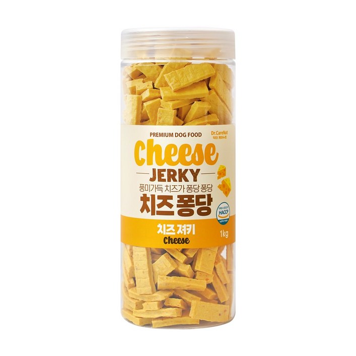 닥터케어누트 강아지 치즈 퐁당 져키 영양가득 대용량 4종