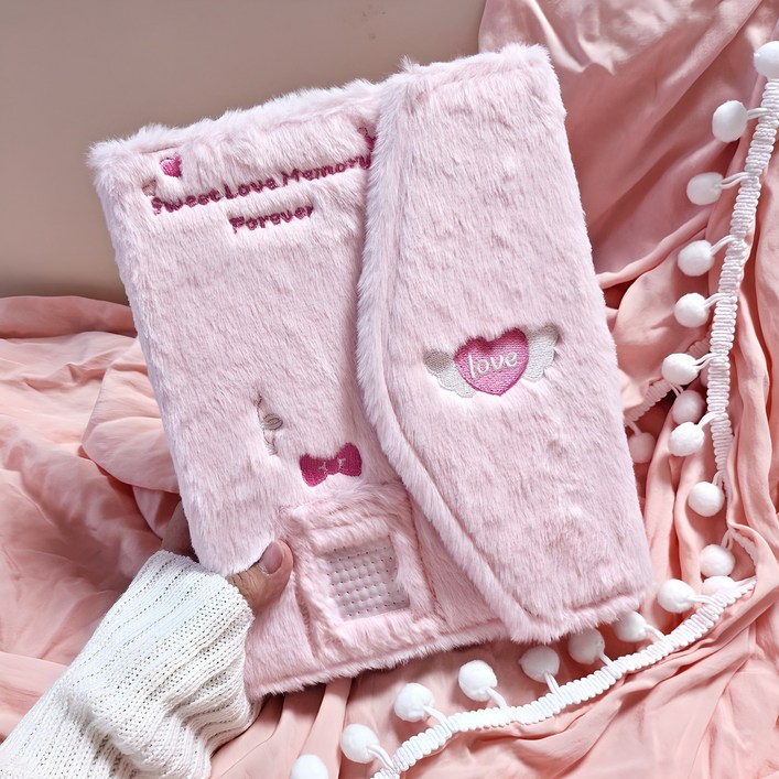 오피스연  A5 부들부들 포카바인더 + 고급양면속지 털바인더 콜렉트북