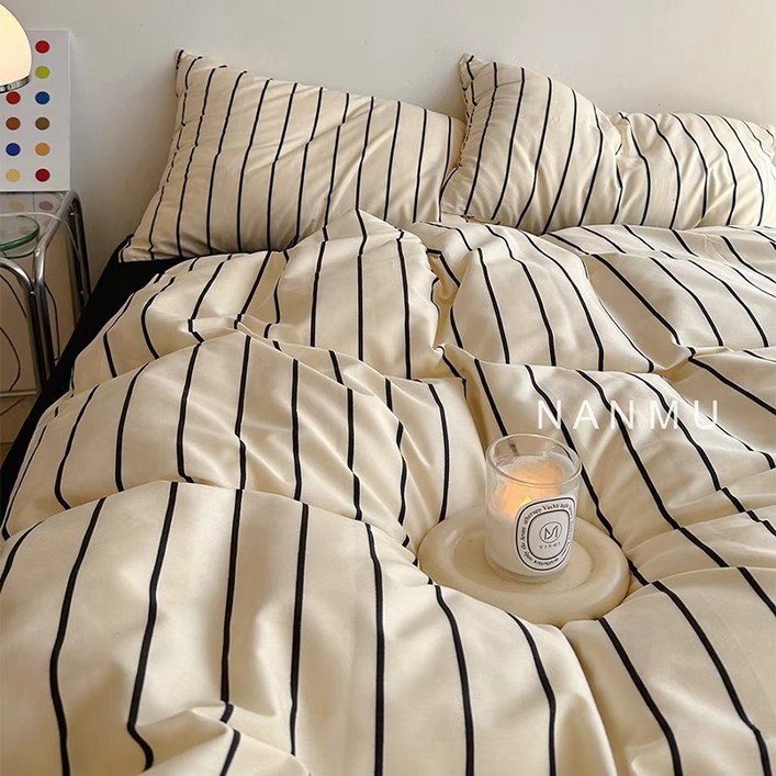 보라 순면 이불커버베개커버매트리스커버 침구세트