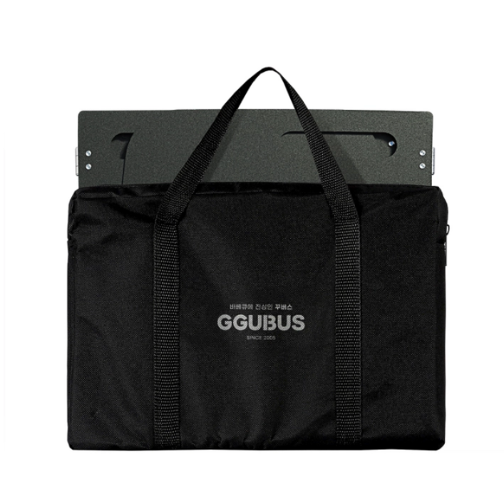 꾸버스 윈디 슬라이더 캠핑 낚시 바람막이전용가방포함, 1개, 블랙