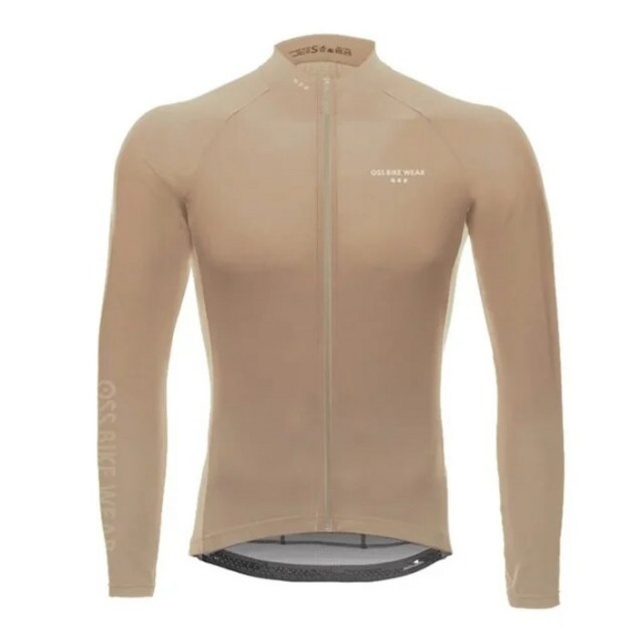 겨울용자전거자켓 Oss 남성용 사이클링 긴팔 재킷, 보온 플리스, 따뜻한 저지, 전문 팀 바람막이, 겨울