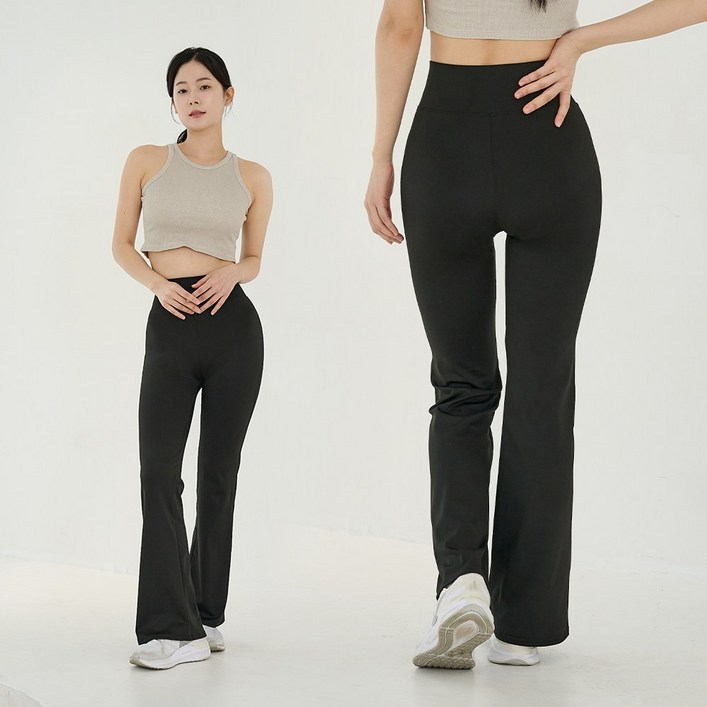 유어오브제 여성 부츠컷 레깅스 스포츠 운동 요가 요가복 필라테스 운동복 런닝 헬스 하의