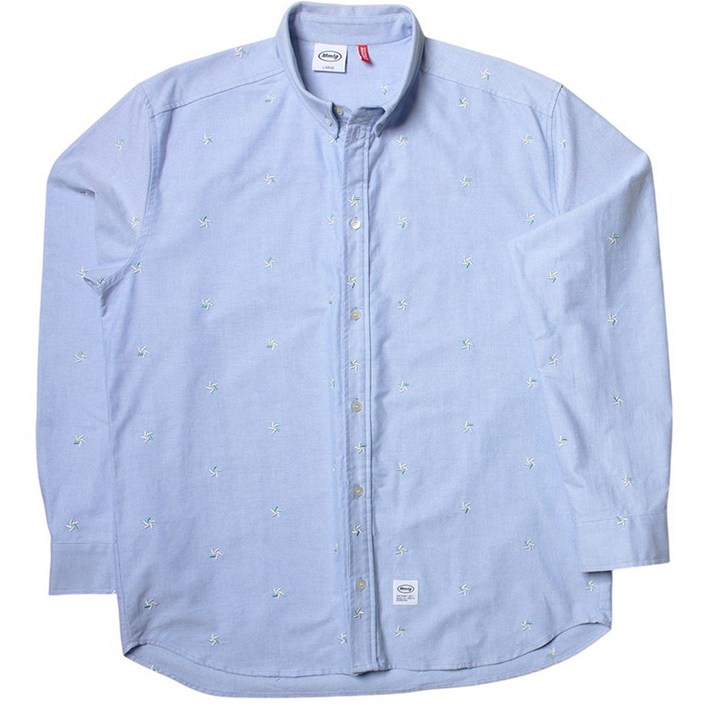 100105 Mmlg 자수옥스퍼드 릴렉스핏 081