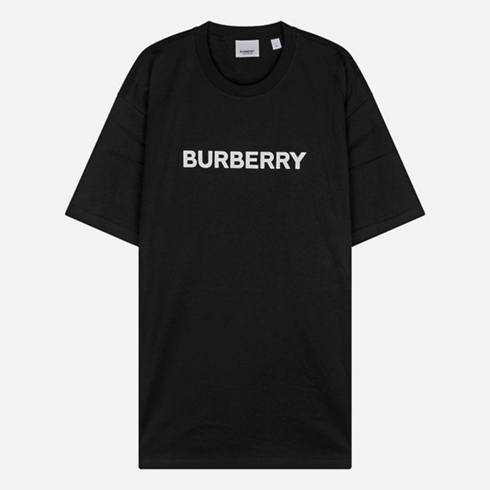 Burberry [명품]버버리 24SS 8084233 A1189 로고 프린트 반팔 티셔츠 블랙