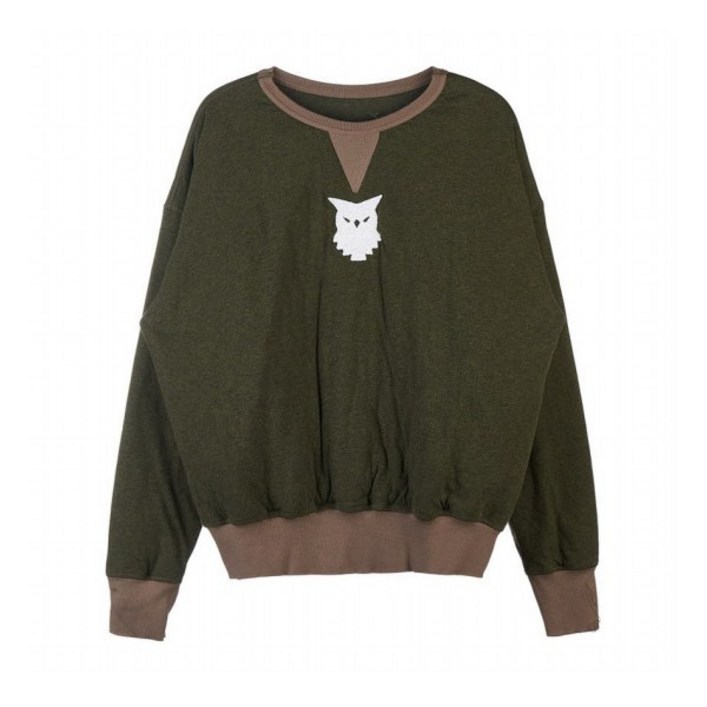 메종마틴마르지엘라 라벨루쏘 메종 마르지엘라 버드 패치 남성 맨투맨 S30GU01