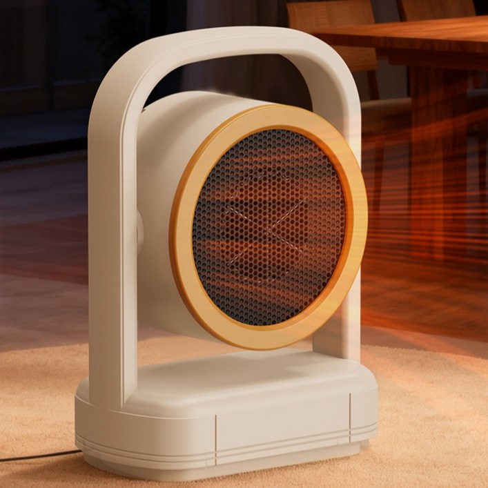 PYHO 휴대용 미니온풍기 절전형 욕실 가정용 온풍기 각도 조절 가능 사무실 발난로