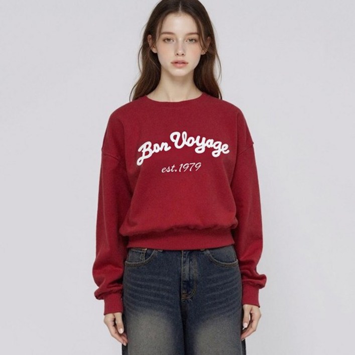 부루앤쥬디 1979 자수 맨투맨 BORJTG503A