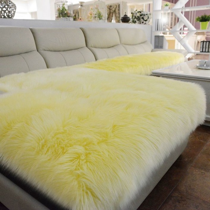 퍼 소파매트 겨울 롱극세사 양털 쇼파 쇼파 깔개