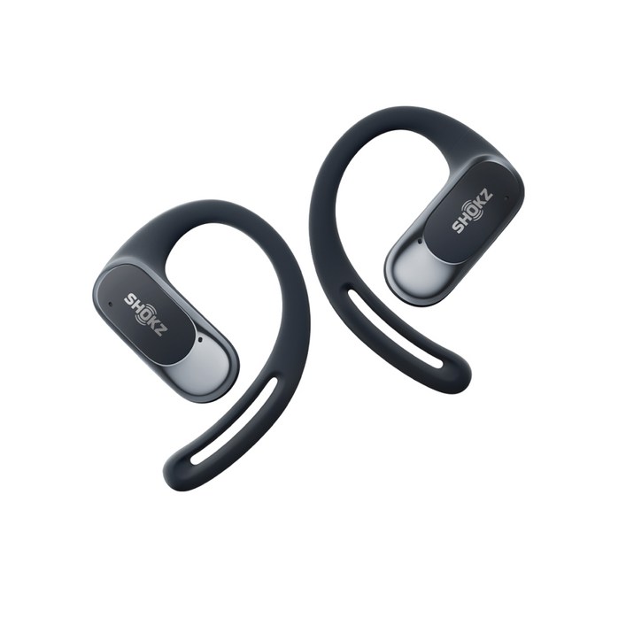 샥즈 신제품 쿠팡세트 국내 정품 샥즈 Shokz OpenFit Air T511 오픈핏 에어 블루투스 무선 오픈형 이어폰  증품파우치, 블랙BK