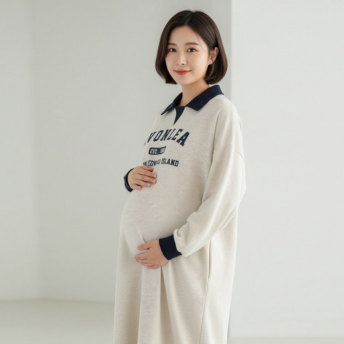 릴리아르 국내산 캐주얼 임산부원피스