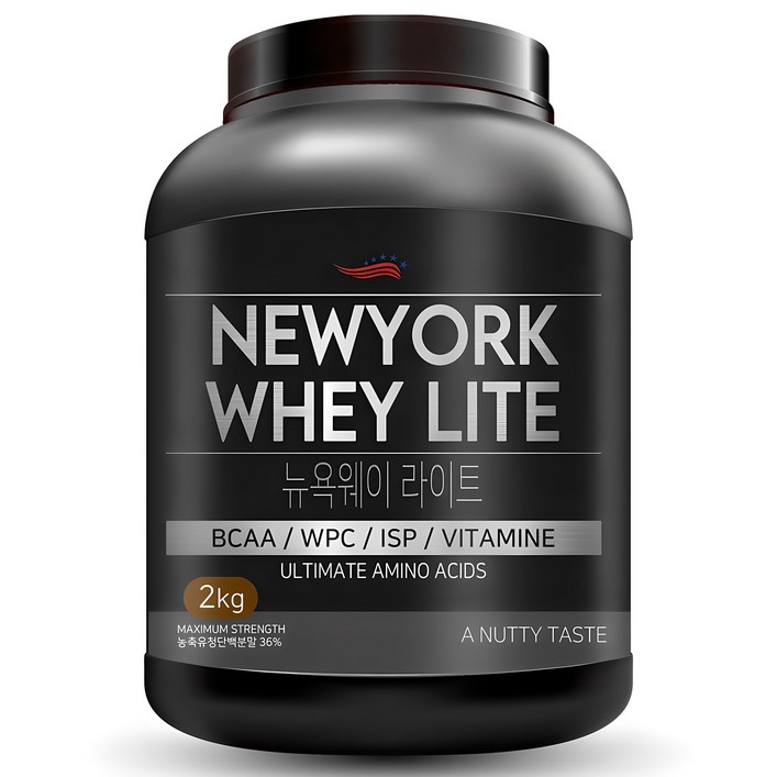 뉴욕웨이 라이트 초코 곡물맛 2000g 단백질보충제 단백질쉐이크 프로틴