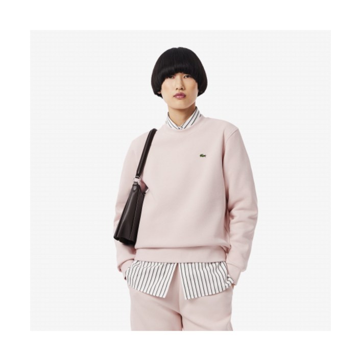 국내매장정품 라코스테 LACOSTE 여성 더블페이스 피케 크루넥 스웻셔츠 SF524555N ADY SF524555NADY 175315