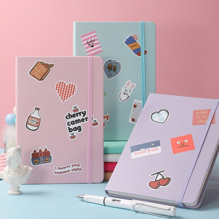 2026년 만년 다이어리 A5, 1개, 핑크