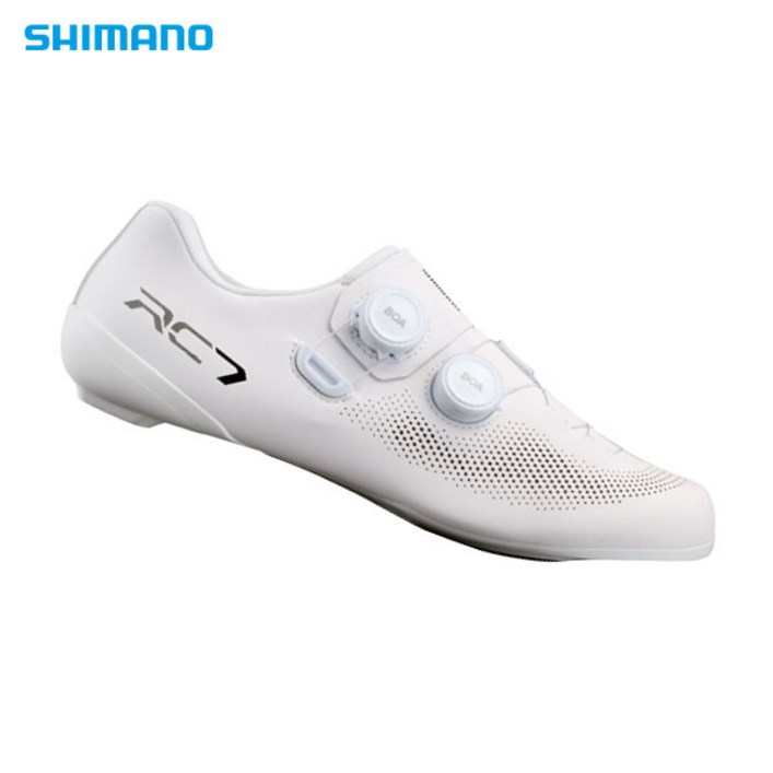 시마노 컴티티션 로드슈즈 SH-RC703 화이트, 화이트 노멀 44T