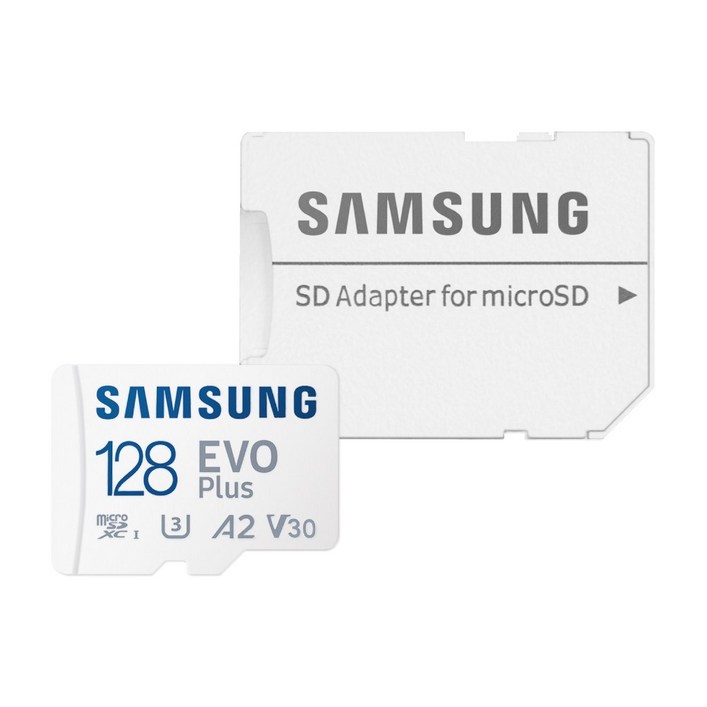삼성전자 공식인증 정품 마이크로SD카드 EVO PLUS MBMC128SAKR, 128GB, 1개