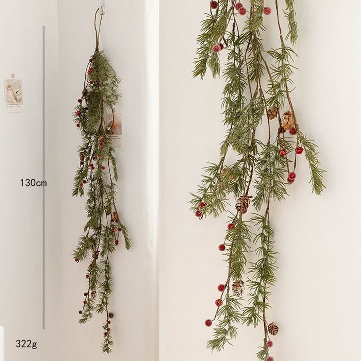 SVEC 북유럽 크리스마스 장식 소품 행잉 솔방울 감성