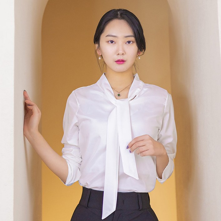 세련닷 화이트 셔츠 블라우스 세련닷 화이트 셔츠 블라우스