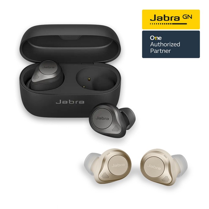 Jabra Elite 85t 프리미엄 트루 와이어리스 블루투스 이어폰 무선충전 액티브노이즈캔슬링 5단계ANC 공식정품 Jabra Elite 85t 프리미엄 트루 와이어리스 블루투스 이어폰 무선충전 액티브노이즈캔슬링 5단계ANC 공식정품