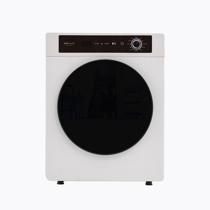 에스틸로 MIDI 스마트 미니건조기 5kg, 퓨어화이트 에스틸로 MIDI 스마트 미니건조기 5kg, 퓨어화이트