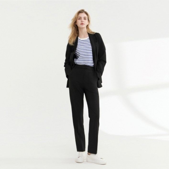 지베르니 여성 면접 경조사룩 하객룩 가을 캐주얼 정장세트 수트 셋업 2종 G242