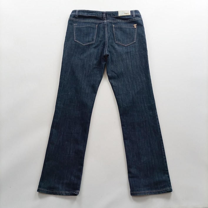 톰보이 청바지 슬림 레트로 캐주얼 데님팬츠 사이즈33