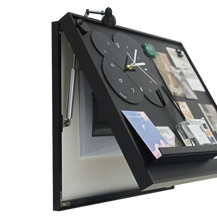 두꺼비집 배전함 가리개 시계 달력 거실 현관