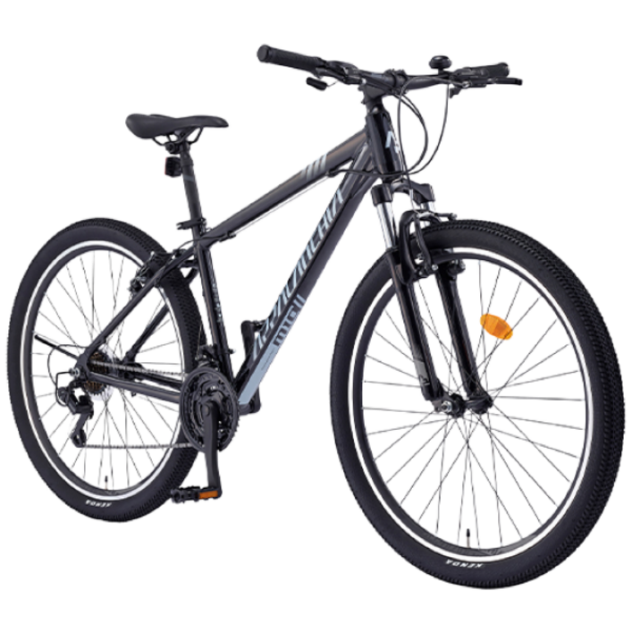 삼천리 2025 완조립 69.85cm27.5인치 아팔란치아 M10 21단 청소년 성인 알루미늄 산악 MTB 자전거, 블랙, 1개