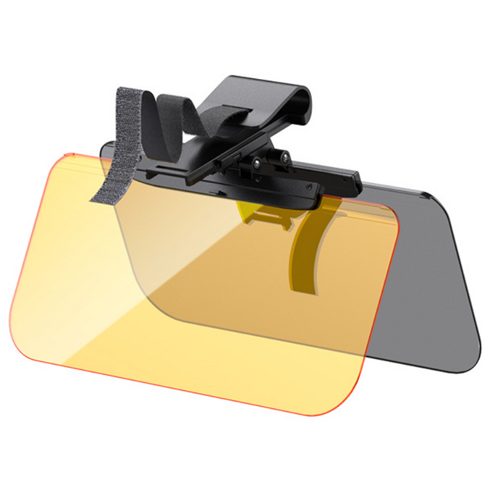 UV차단 슬라이딩 차량용 선바이저 차량용 자외선 차단 썬바이저, 짙은 색황색주야 겸용, 1개 UV차단 슬라이딩 차량용 선바이저 차량용 자외선 차단 썬바이저, 짙은 색황색주야 겸용, 1개
