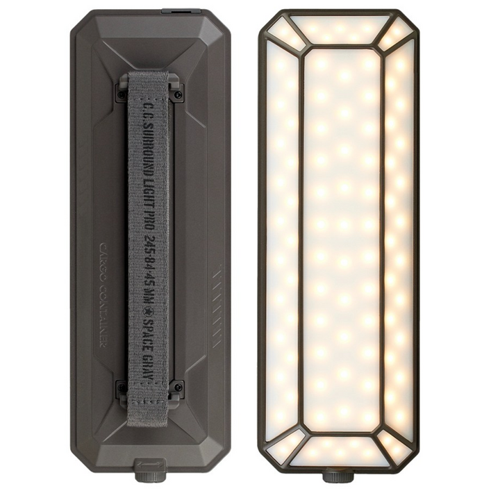 카고컨테이너 블루투스 캠핑랜턴 LED 메인랜턴 휴대용 서라운드프로, 1개, 그레이