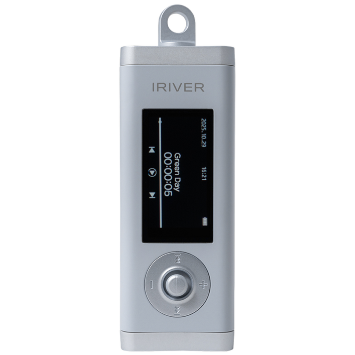 아이리버 iFP10 레트로 MP3플레이어 64GB 블루투스 INOUT 컬러LCD FM라디오 음성녹음 휴대용 MP3 FLAC, 블루그레이