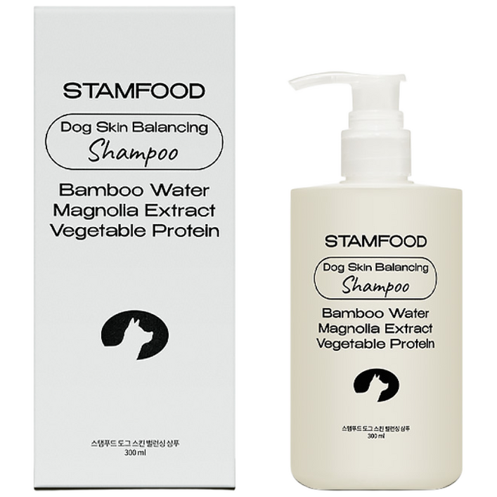 스탬푸드도그 스킨 밸런싱 샴푸, 4개, 300ml