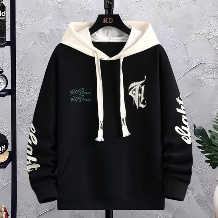 스타일닥터 남성 패션 후드티 널찍하다 캐주얼한 상의