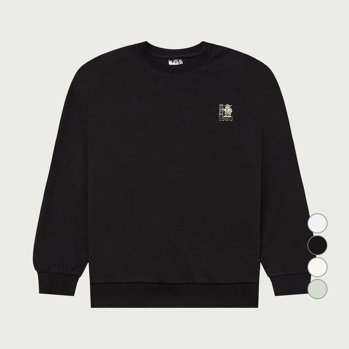 행텐틴즈 아동용 스몰 베어 자수 맨투맨