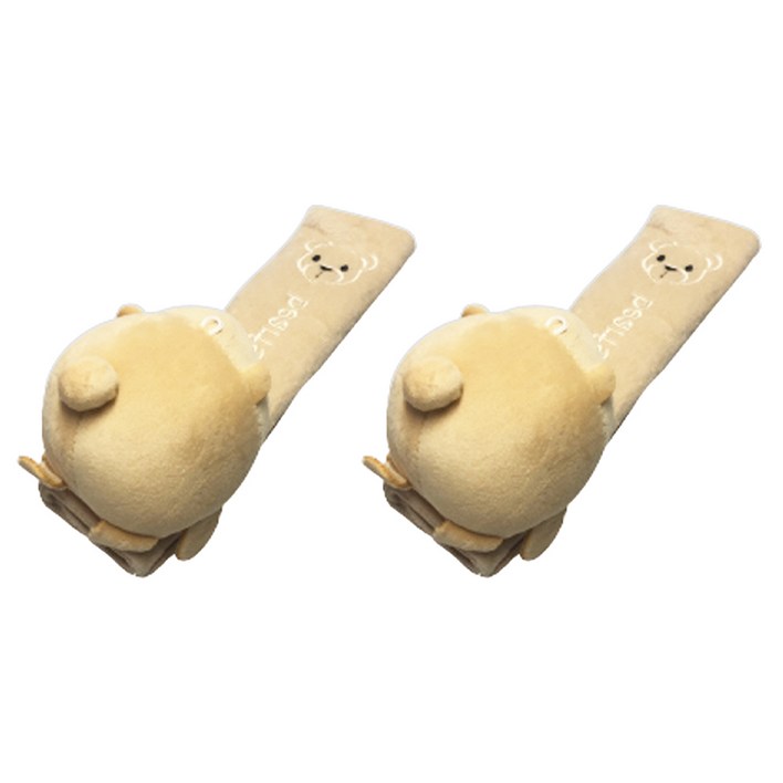 안전벨트 인형 커버, 5 시바견, 2개