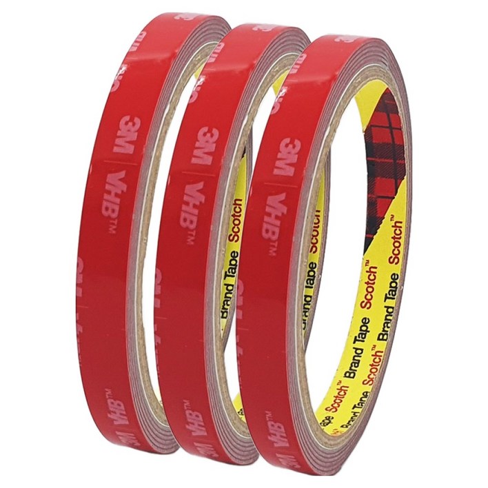 쓰리엠 VHB 초강력 아크릴폼 그레이 양면테이프 10mm x 1.5m