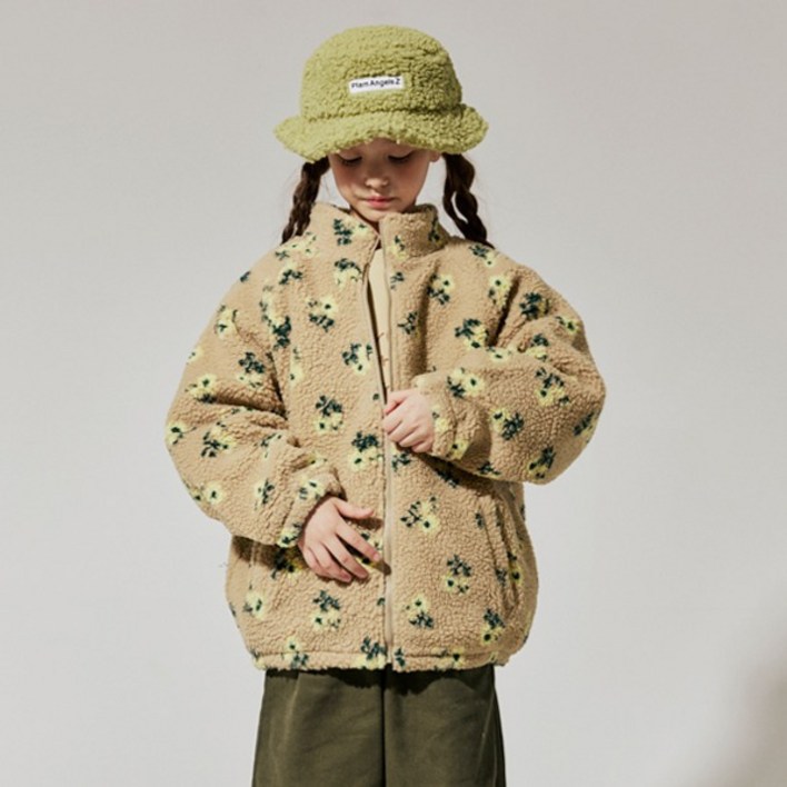 바브키즈 아동용 플라워 덤블 자켓