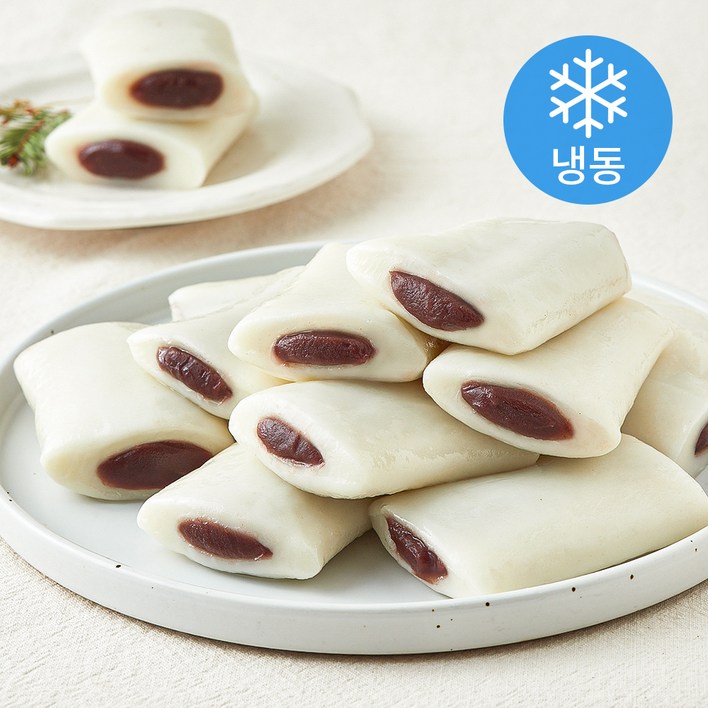 시루조아 굳지않는 흰 앙꼬절편 (냉동)