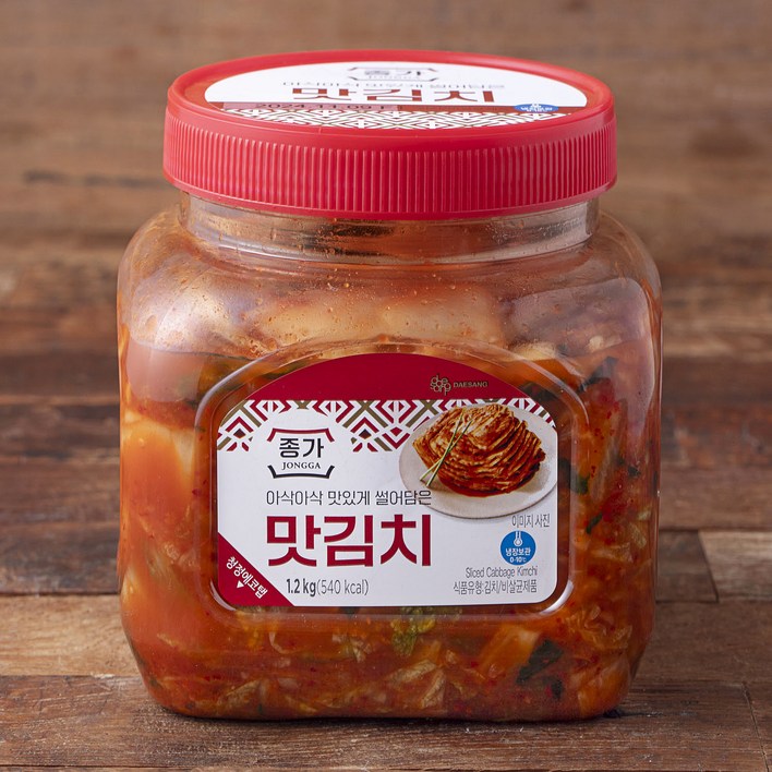 종가 아삭아삭 맛있게 썰어담은 맛김치, 1.2kg, 1개