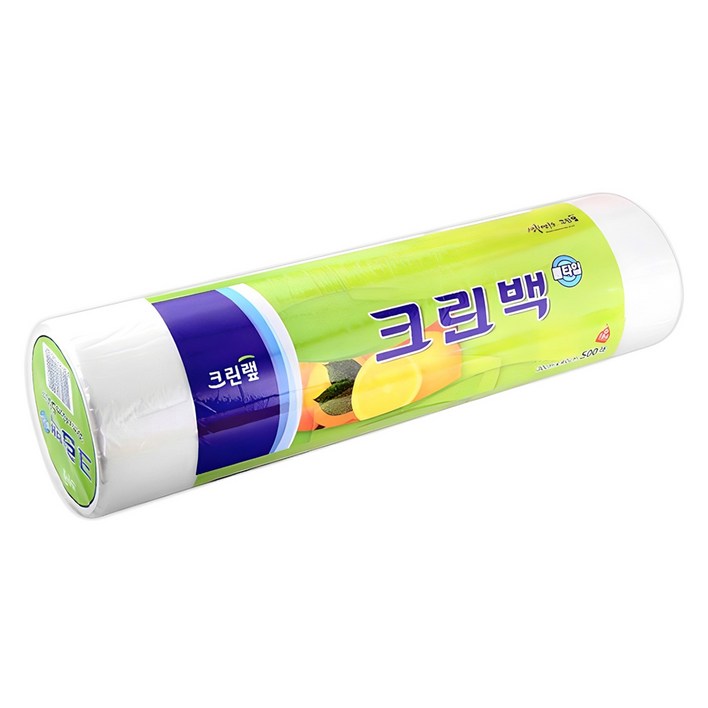 크린랲 위생 크린백 롤타입 30cm x 40cm, 대(L), 500개입, 1개