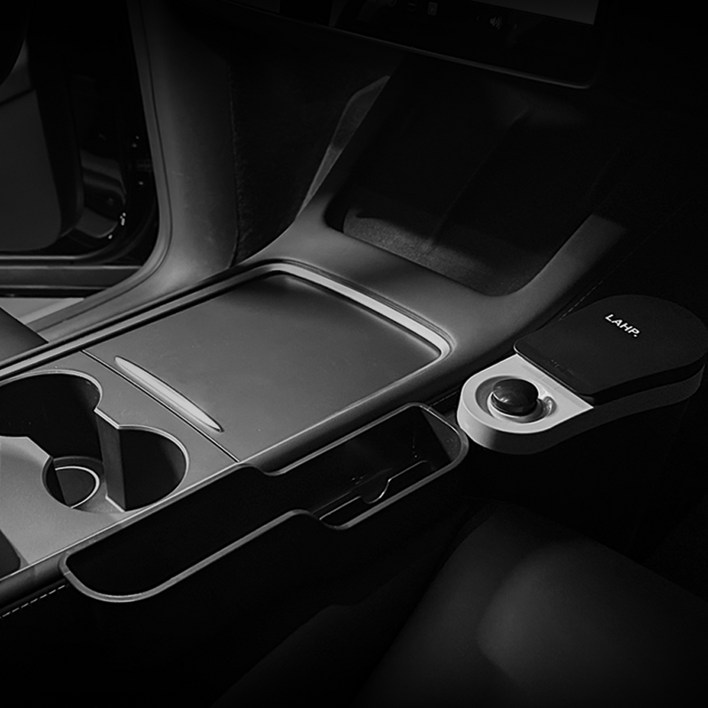 라프 카포켓 차량용 수납함  쓰레기통 세트, 다크그레이, 1세트