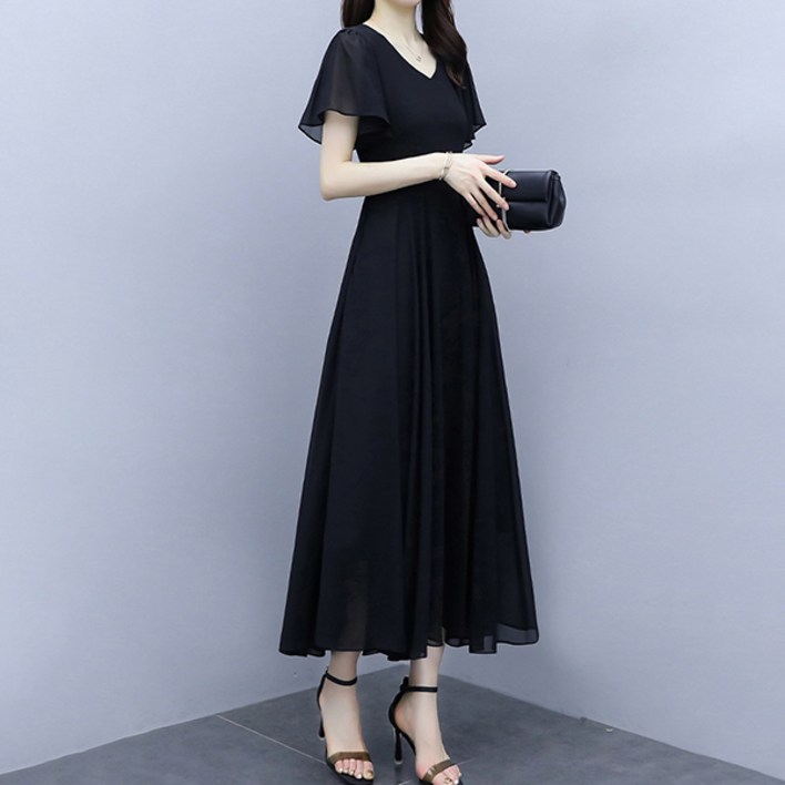 포플러앤씨 포이티 쉬폰 원피스 P24SMOPS030912 빅사이즈 포함