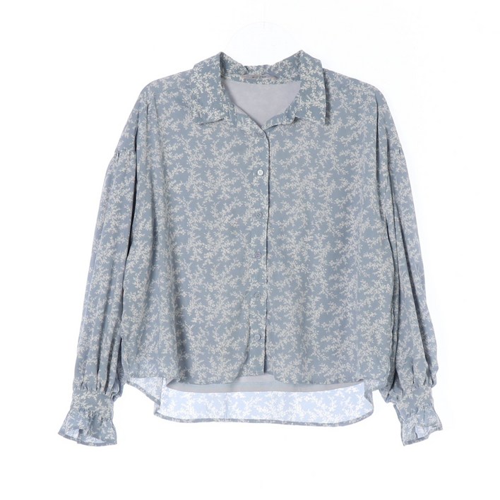 NICECLAUP 나이스크랍 패턴 블라우스 WOMAN-M