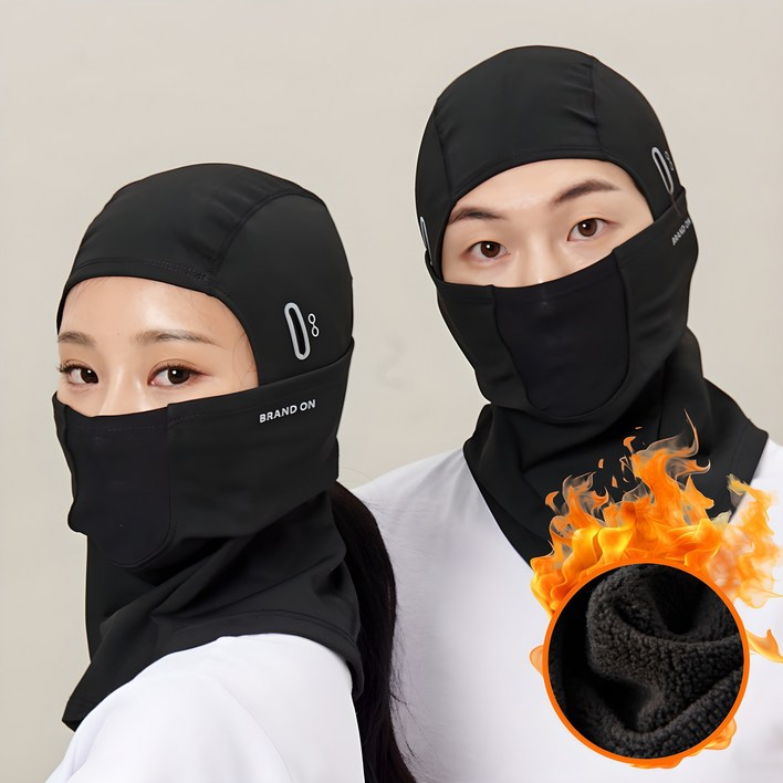 브랜드온 방한 기모 바라클라바 오토바이, 1개 브랜드온 방한 기모 바라클라바 오토바이, 1개