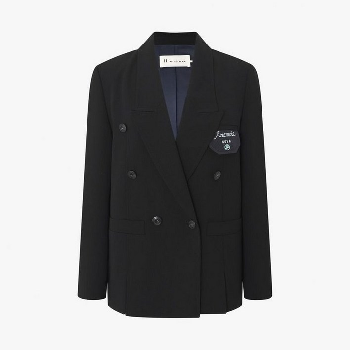 백화점 정품 25FW 잇미샤 클래식 더블 버튼 테일러드 자켓 ITQ3YJK590