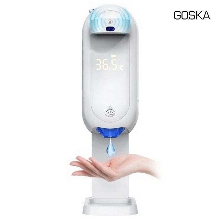 비접촉 음성안내 온도측정 자동 손소독기 발열체크기 디스펜서 GOSKA L5 PLUS